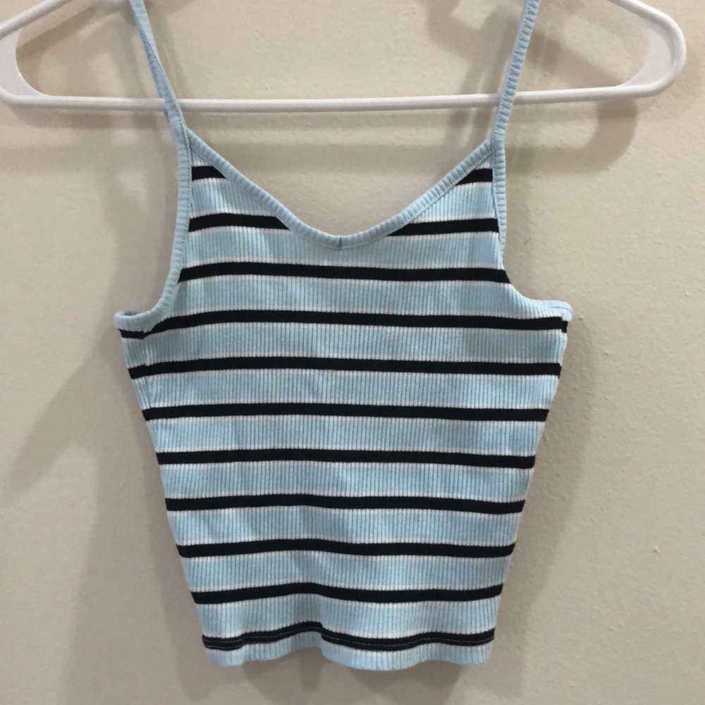 striped tank top